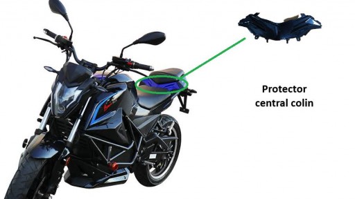 Protector central trasero