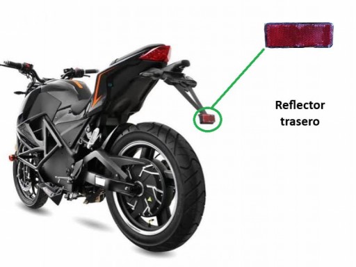 Reflector trasero
