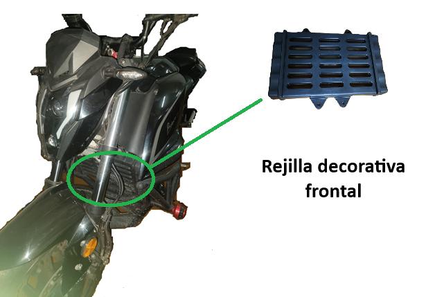 Rejilla decorativa frontal Bravo GLE y GLS