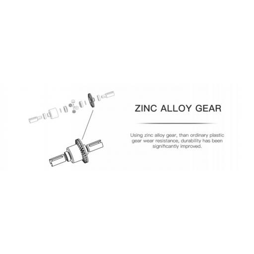 Coche RC Eléctrico 1/14 4WD WLtoys 144001 RTR – 60km/h Chasis Aluminio – Ideal Jóvenes y Adultos [6]