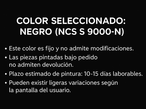 Cubierta plástica del tablero Linze Trip – Sin pintar / pintada en color personalizado [1]