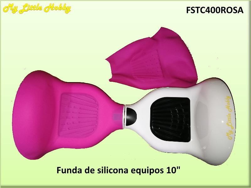 protector TC400 Silicona Rosa