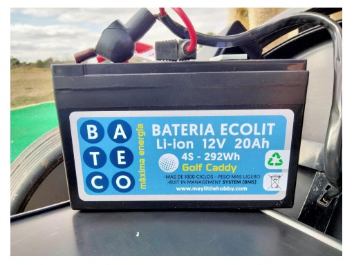 carro de golf eléctrico manual BATECO ECOLIT 4S [3]