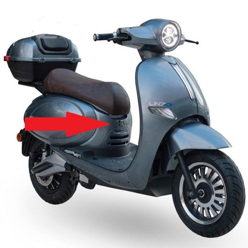 Cubierta delantera central del asiento Linze Road / L3 – Recambio SMART carenado ABS