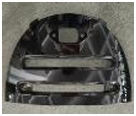 Cubierta frontal cierre laterales