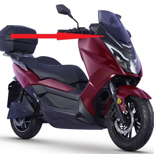 Embellecedor frontal lateral superior (pieza única)