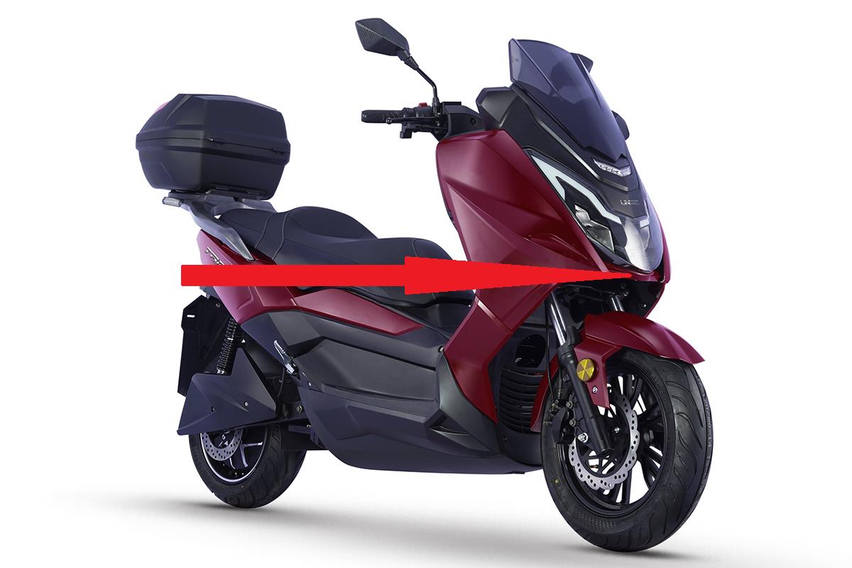 Cubierta inferior faro delantero