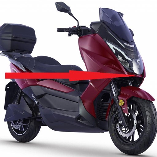 Cubierta inferior faro delantero