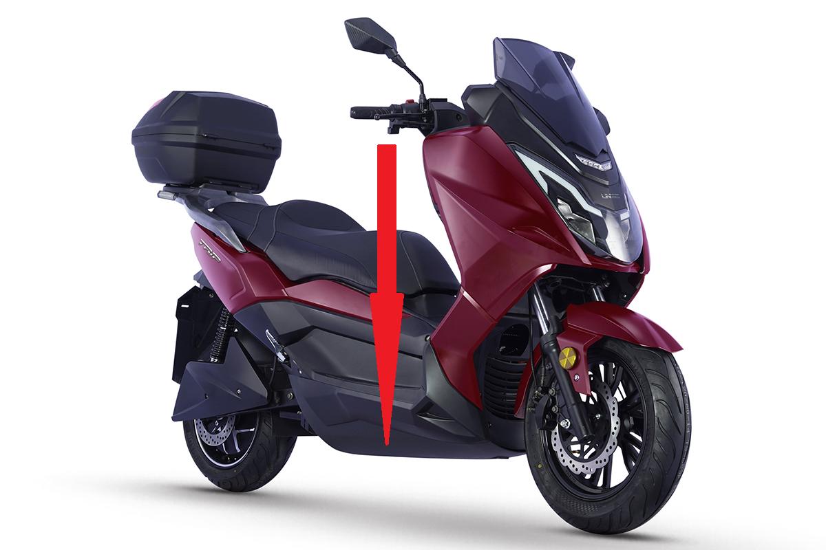 PLÁSTICO DE RETENCIÓN DE AGUA DEL CHASIS