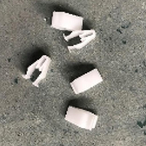 Grapas plástico montaje