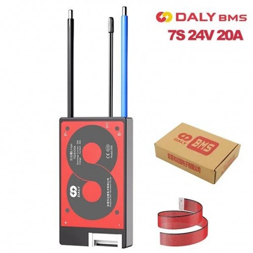 BMS DALY 7S 24V 20A Lion Batería [0]