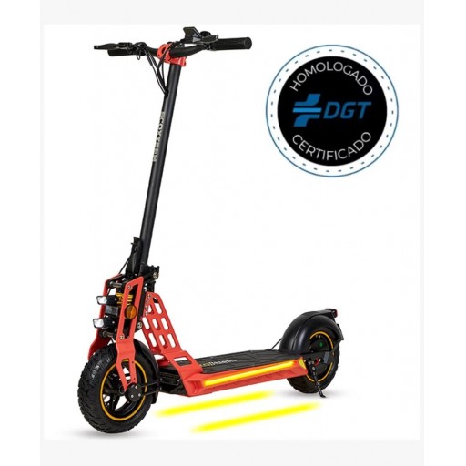 Patinete eléctrico Bison Homologado DGT