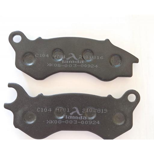 Pastillas de freno delanteras Linze trip [0]