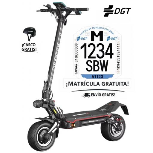 Patinete eléctrico ROVORON S7 84V 37Ah Homologado DGT [0]
