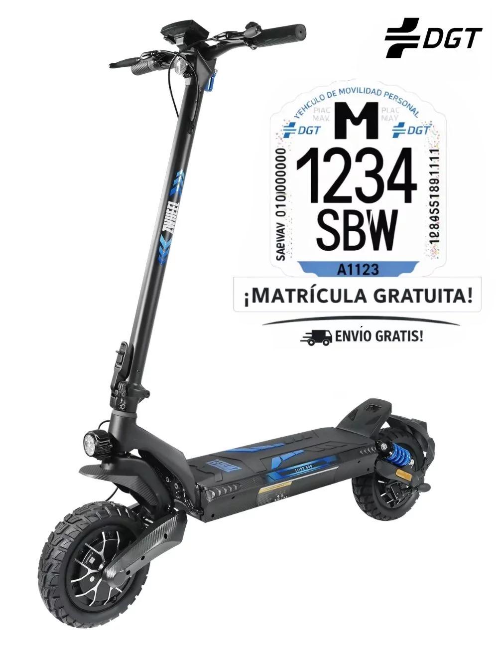 Patinete eléctrico Zwheel ZLion Duo Homologado DGT