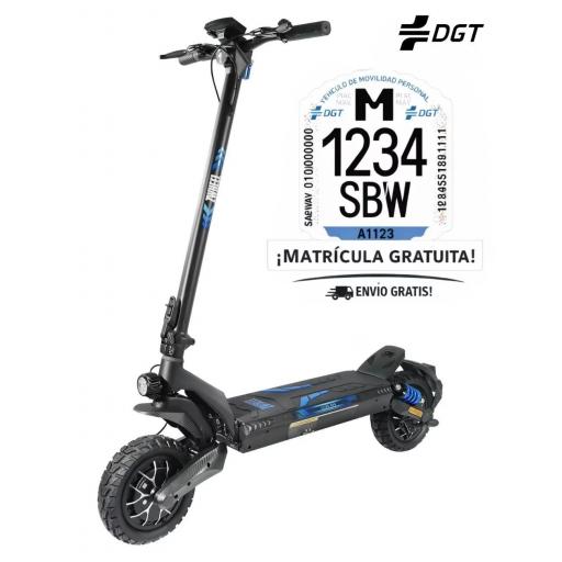 Patinete eléctrico Zwheel ZLion Duo Homologado DGT [0]