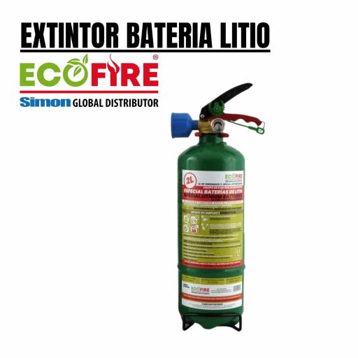 Extintor para Bateria de Litio  – EcoFire [0]