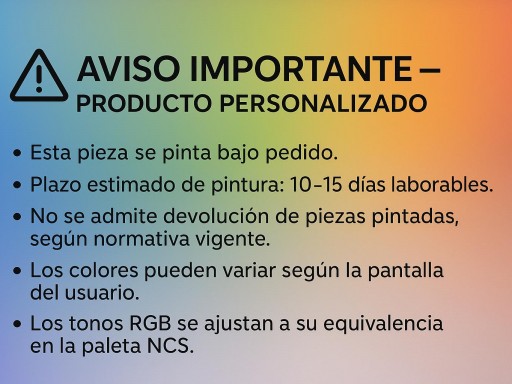 Parte trasera central asiento Linze Road / L3 – Panel carenado ABS resistente [5]