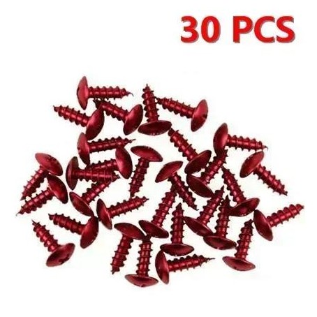 Tornillo de aluminio, M5x16 para motocicleta color colorido [5]