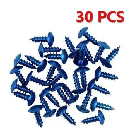 Tornillo de aluminio, M5x16 para motocicleta color colorido [6]