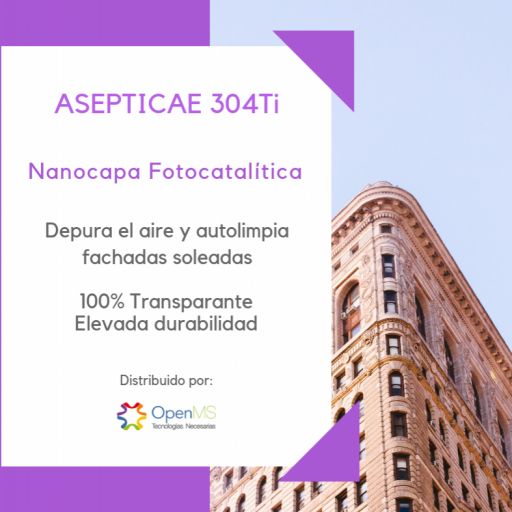 ​ASEPTICAE 304Ti Nanocapa descontaminante fotocatalítica [0]
