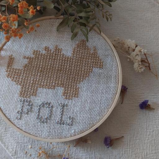 bastidor dinosaurio personalizado [0]