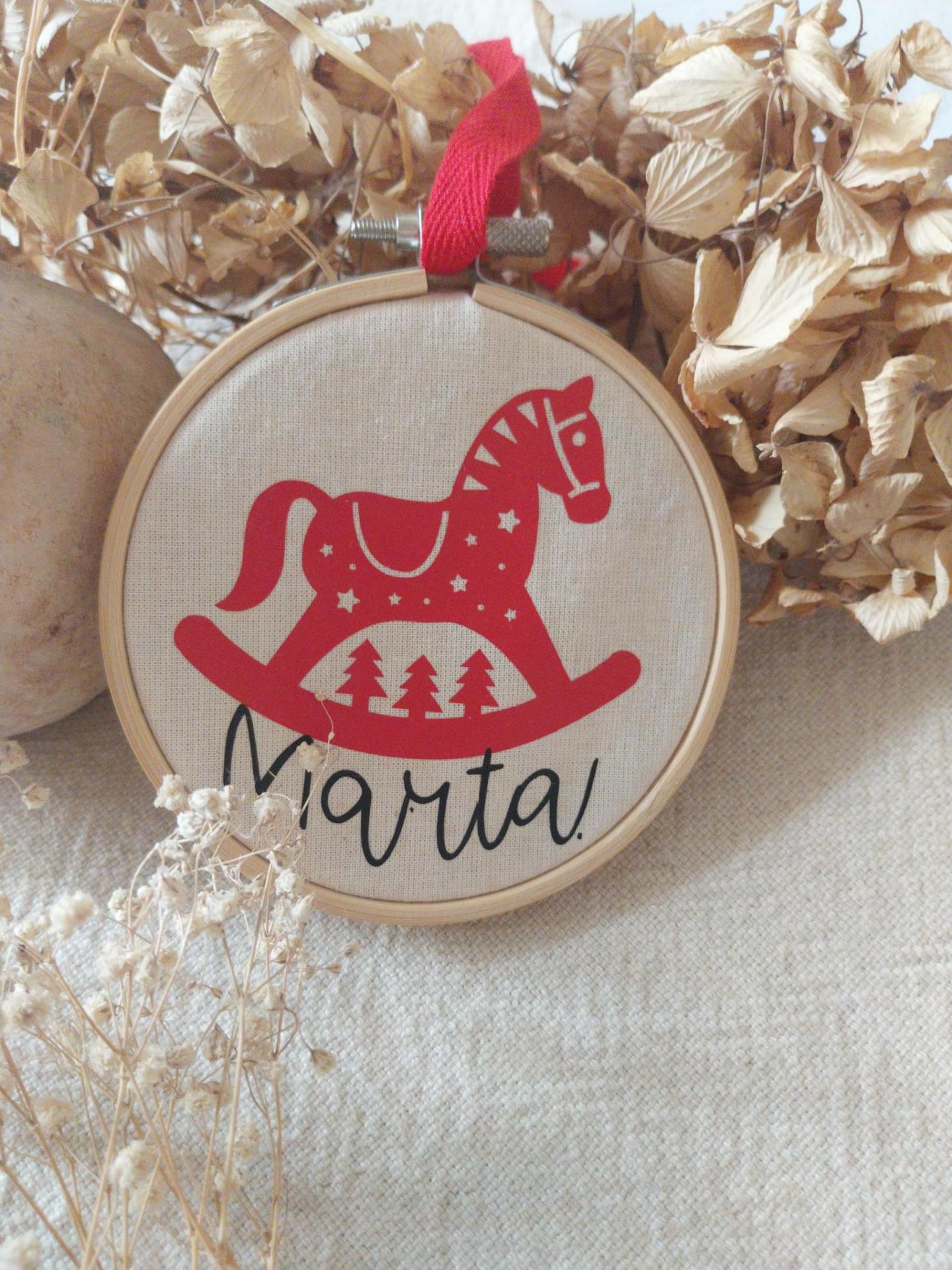 bola navidad caballito