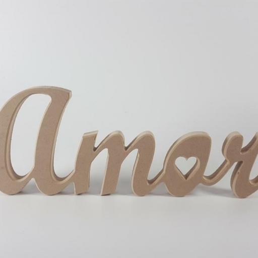 "Amor" en madera [1]