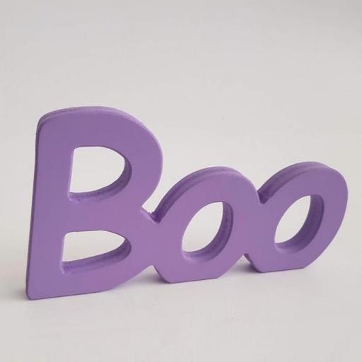 palabra decorativa Boo