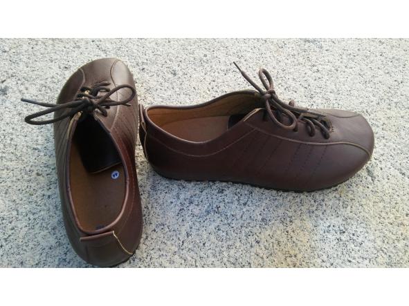 BRASIL marrón oscuro Zapatos veganos, Zapatos de diseño, Zapatos cerrados, Zapatos Planos, zapatos de hombre, zapatos de mujer [3]