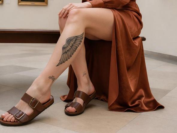 VICTORIA MARRÓN, sandalias para mujer y hombre, sandalias veganas, eco-friendly, sin productos de origen animal, moda vegana, zapatos sostenibles, calzado ético.