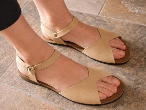 BAREFOOT AGUILAR color SAHARA, sandalias para mujer y hombre, calzado descalzo, sandalias veganas, eco-friendly, barefoot.