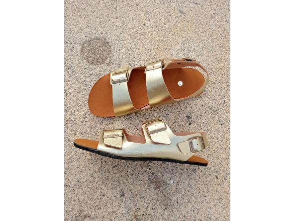 BAREFOOT CHAD color Oro, sandalias para mujer y hombre, calzado descalzo, sandalias veganas, eco-friendly, barefoot. [2]