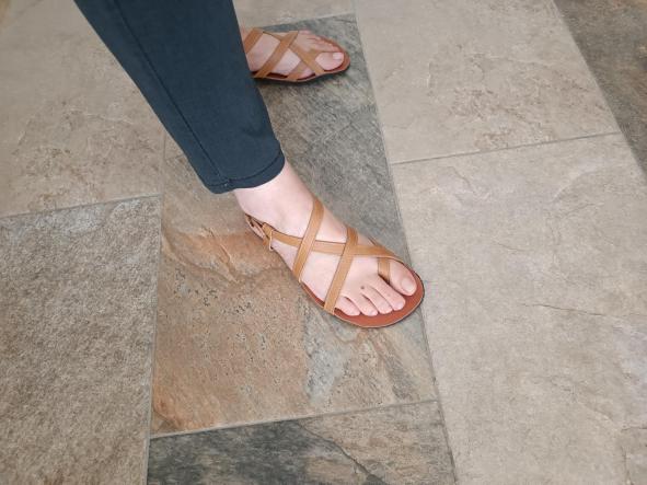 BAREFOOT HECTOR, color cAMEL, sandalias para mujer y hombre, calzado descalzo, sandalias veganas, eco-friendly, barefoot. [2]