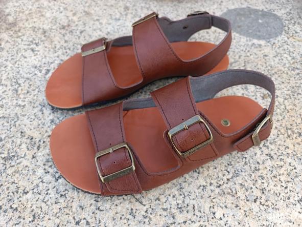 BAREFOOT CHAD marón, sandalias para mujer y hombre, calzado descalzo, sandalias veganas, eco-friendly, barefoot. [2]
