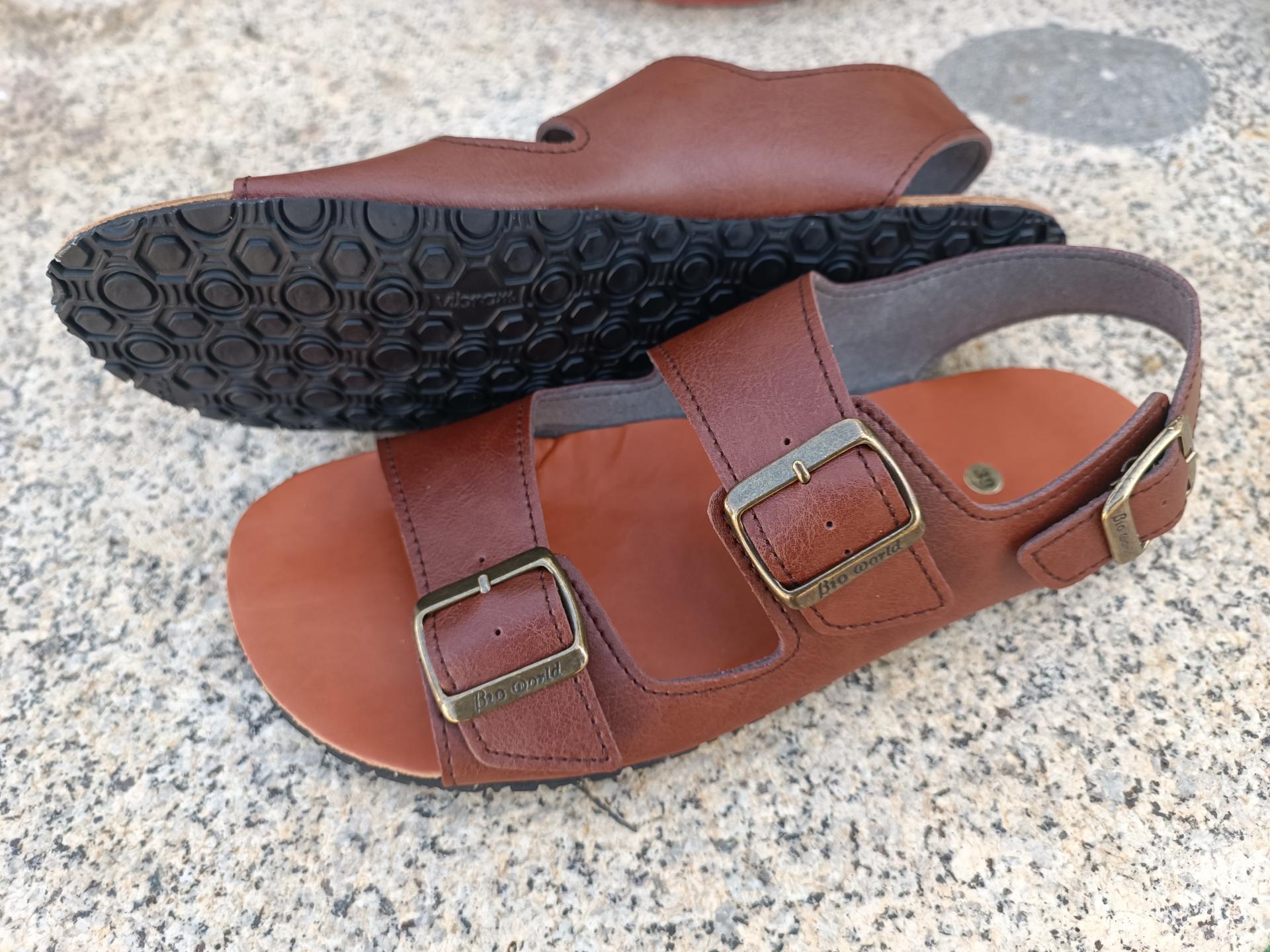 BAREFOOT CHAD marón, sandalias para mujer y hombre, calzado descalzo, sandalias veganas, eco-friendly, barefoot.