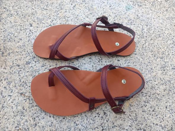 BAREFOOT PELEO color burdeos, sandalias para mujer y hombre, calzado descalzo, sandalias veganas, eco-friendly, barefoot. [0]