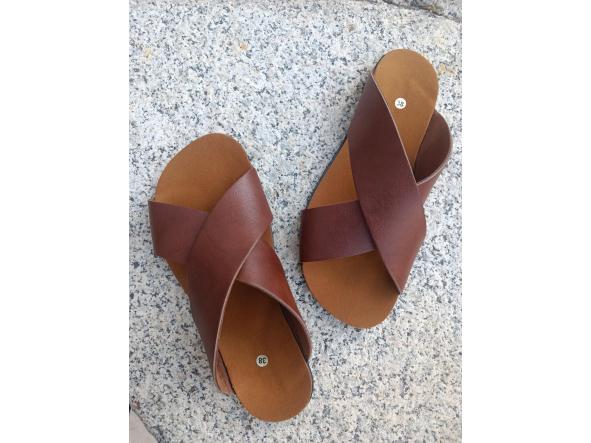 BAREFOOT SENA color marrón, sandalias para mujer y hombre, calzado descalzo, sandalias veganas, eco-friendly, barefoot. [1]