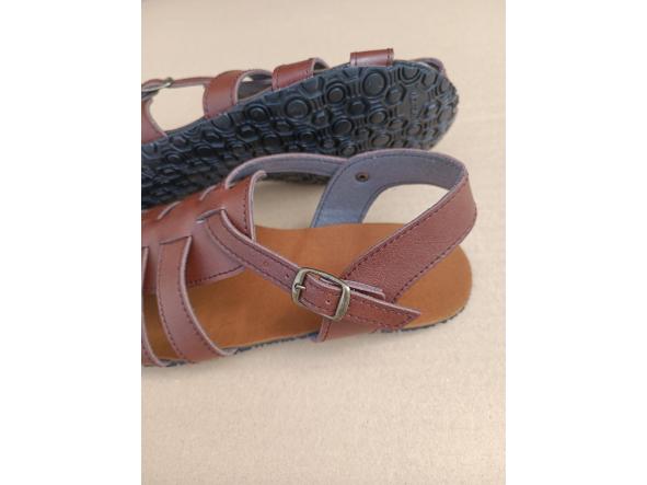 BAREFOOT SIERRA marón, sandalias para mujer y hombre, calzado descalzo, sandalias veganas, eco-friendly, barefoot. [3]