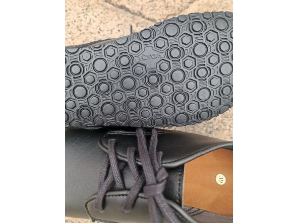 BAREFOOT AUSTIN color Negro, suelas Vibram SUPERNEWFLEX​ de 6mm de grosor, zapatos Barefoot para mujer y hombre, calzado Barefoot, zapato veganos, eco-friendly, barefoot. [2]