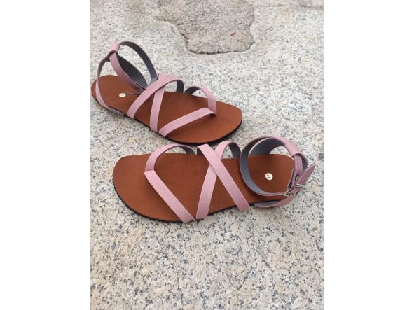 BAREFOOT RAIZ color ROSA, sandalias para mujer y hombre, calzado descalzo, sandalias veganas, eco-friendly, barefoot. [2]