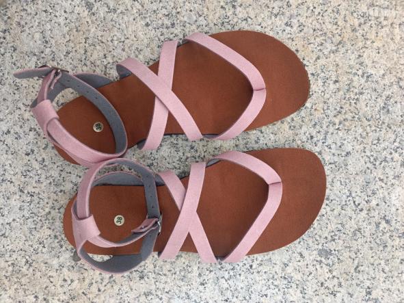 BAREFOOT RAIZ color ROSA, sandalias para mujer y hombre, calzado descalzo, sandalias veganas, eco-friendly, barefoot. [1]