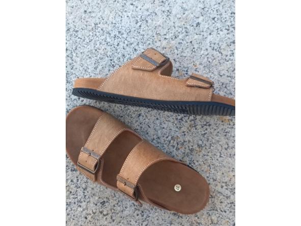 VICTORIA, COLOR ARENA, SISTEMA BIOFLEX, PLANTA ANATOMICA Y SUELA VIBRAM Edera, sandalias veganas, calzado vegano. [2]