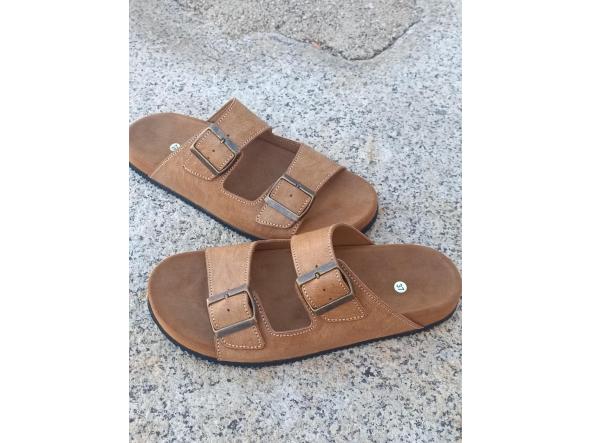VICTORIA, COLOR ARENA, SISTEMA BIOFLEX, PLANTA ANATOMICA Y SUELA VIBRAM Edera, sandalias veganas, calzado vegano. [3]