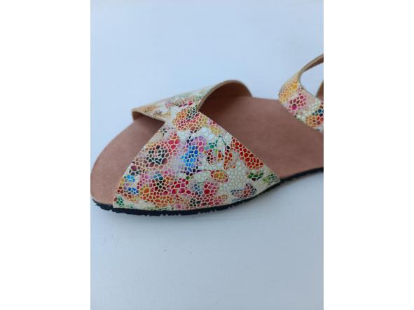 BAREFOOT AGUILAR color MOSAICO SILVESTRE, sandalias para mujer y hombre, calzado descalzo, sandalias veganas, eco-friendly, barefoot. [3]