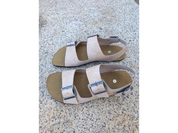 BAREFOOT CHAD, color IVORY, sandalias para mujer y hombre, calzado descalzo, sandalias veganas, eco-friendly, barefoot.