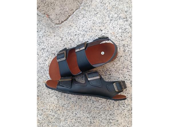 BAREFOOT CHAD NEGRO, sandalias para mujer y hombre, calzado descalzo, sandalias veganas, eco-friendly, barefoot. [1]