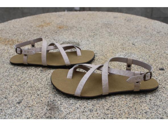 BAREFOOT HECTOR color MARFIL envejecido, suelas NO VIBRAM,  genericas marca Analco, 4mm [1]