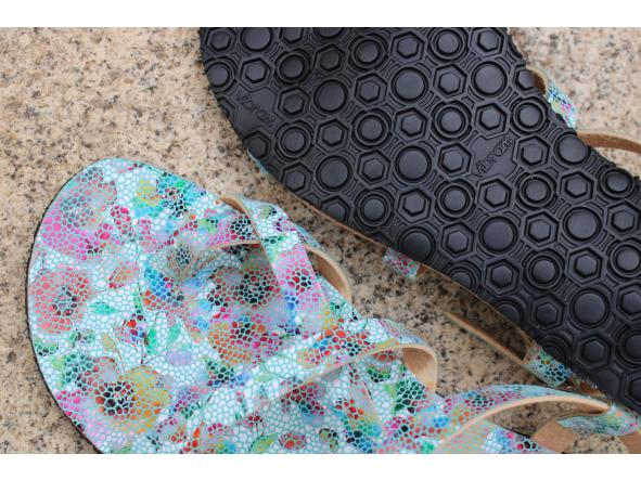 BAREFOOT HECTOR color AURORA MARINA, sandalias para mujer y hombre, calzado descalzo, sandalias veganas, eco-friendly, barefoot. [2]