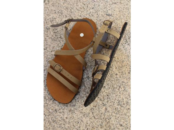 BAREFOOT HECTOR color HOJARASCA, sandalias para mujer y hombre, calzado descalzo, sandalias veganas, eco-friendly, barefoot. [3]